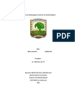 Journal Reading: Influence of Interpregnancy Interval On Uterine Rupture