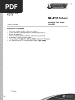 Physics P2 - SL FIrst Mid Term 2021 With MS