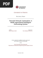 Towards Network Automation - A Multi-Agent Based Intelligent Networking System