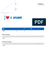 Label I Love Unior: Data Sheet
