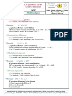 1/ Addition Et Somme:: / Exemple: 2,5 + 3 5,5