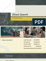 Matematika Optimasi Direct Search