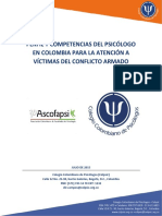 Competencias en Psicologìa para La Atencion A Victimas Del Conflicto Armado - 23-07-2015