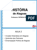 2 - HISTÓRIA DE ALAGOAS