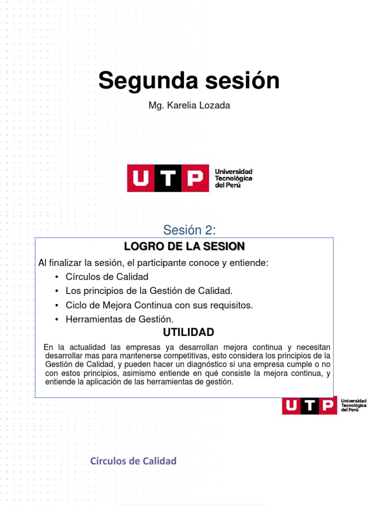 Gestión de Calidad y Mejora Continua | PDF | Calidad (comercial ...