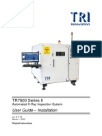 TR7600 Series II: User Guide - Installation