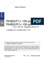 RH850/F1x 100-Pin RH850/R1x 100-Pin