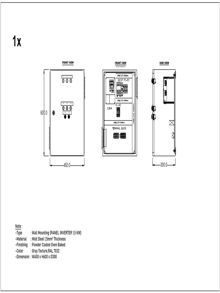 Panel Inverter 1,5kw | PDF