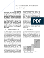 Development of Pole Vaulting Safety and Technology