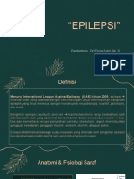 "Epilepsi": Pembimbing: Dr. Elvina Zuhir, Sp. S