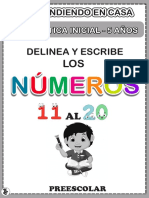 Numeros 11 20