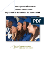 Ny S Dream Act Application User Guide Spanish