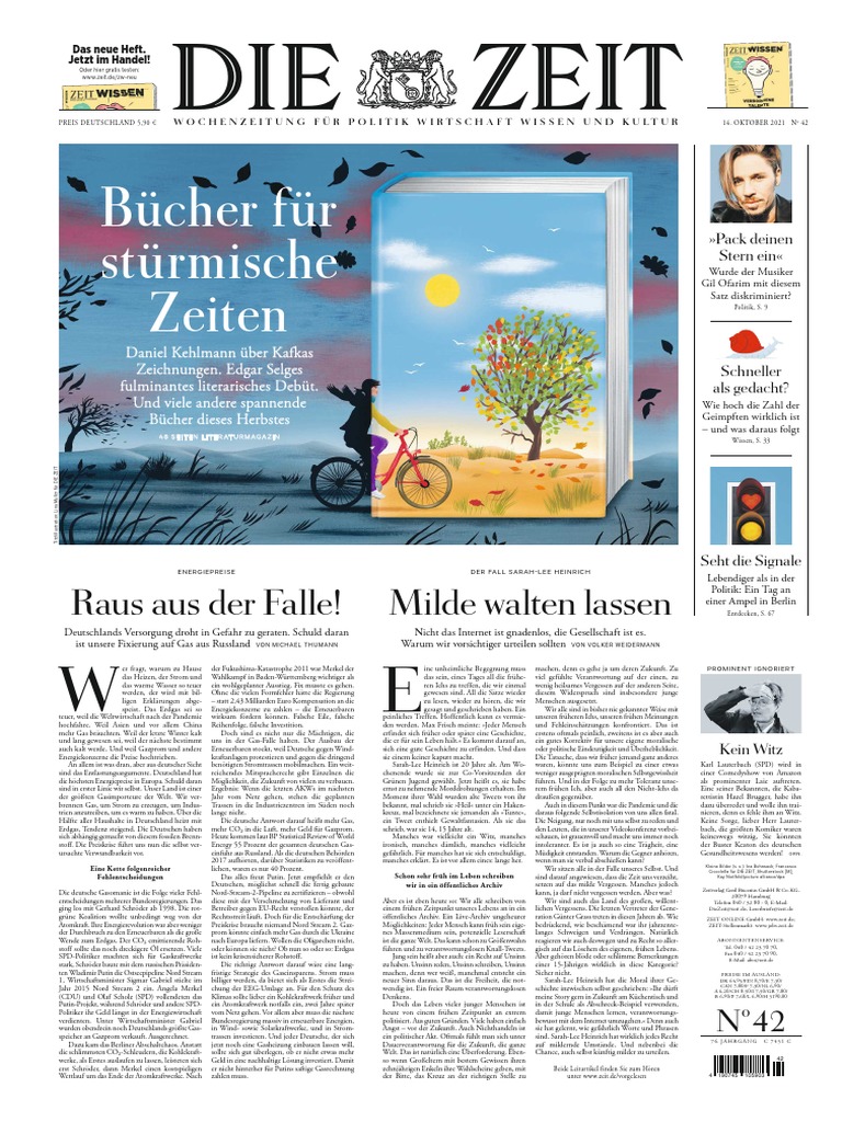 Die Zeit - 14 10 2021