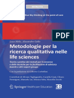 ESTRATTO Metodologie Per La Ricerca Qualitativa Nelle Life Sciences