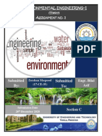 Environmental Engineering - I A - 1: Submitted by