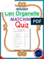 Cell Organelle: Matching