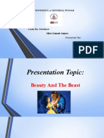 Presentation1 BEAUTY AND THE BEAST