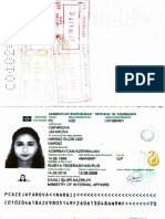 паспорт Джафарова Наргиз