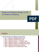 ER-to-Relational Mapping Algorithm