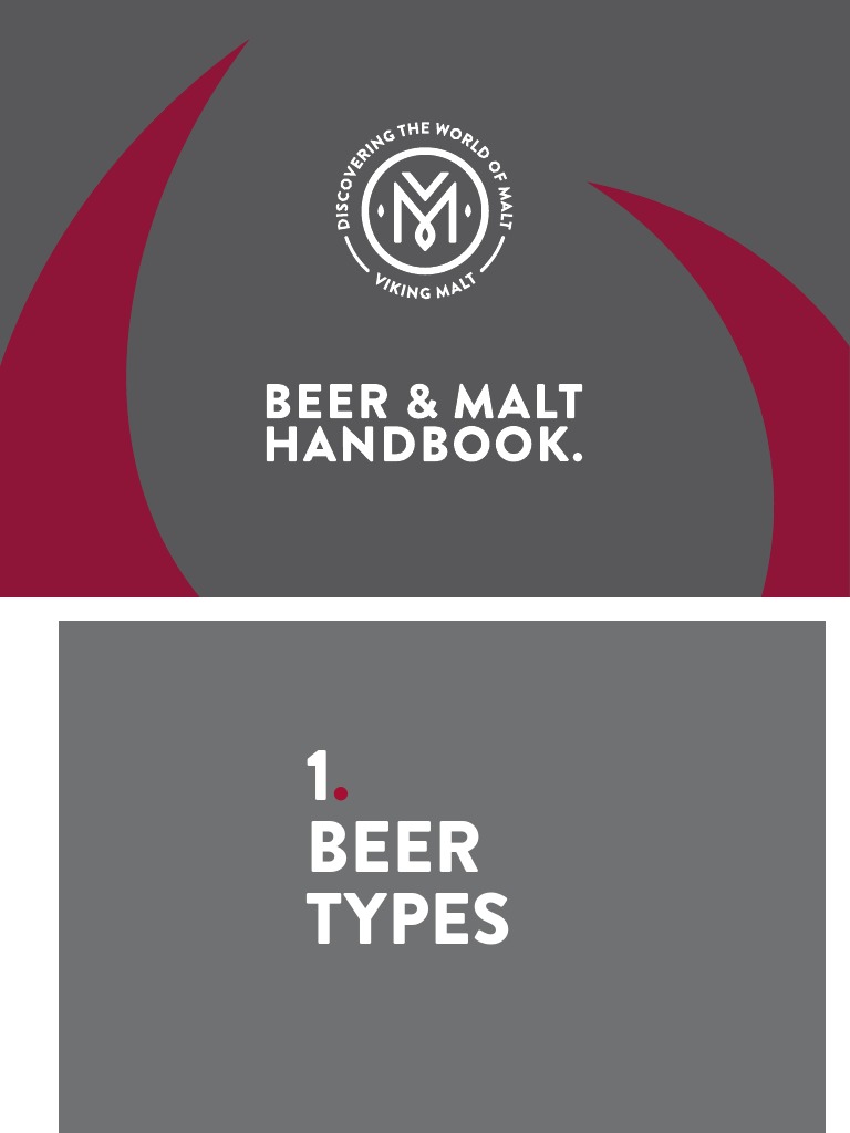 Beer Types and Malt Guide | PDF | Beer | Brewing
