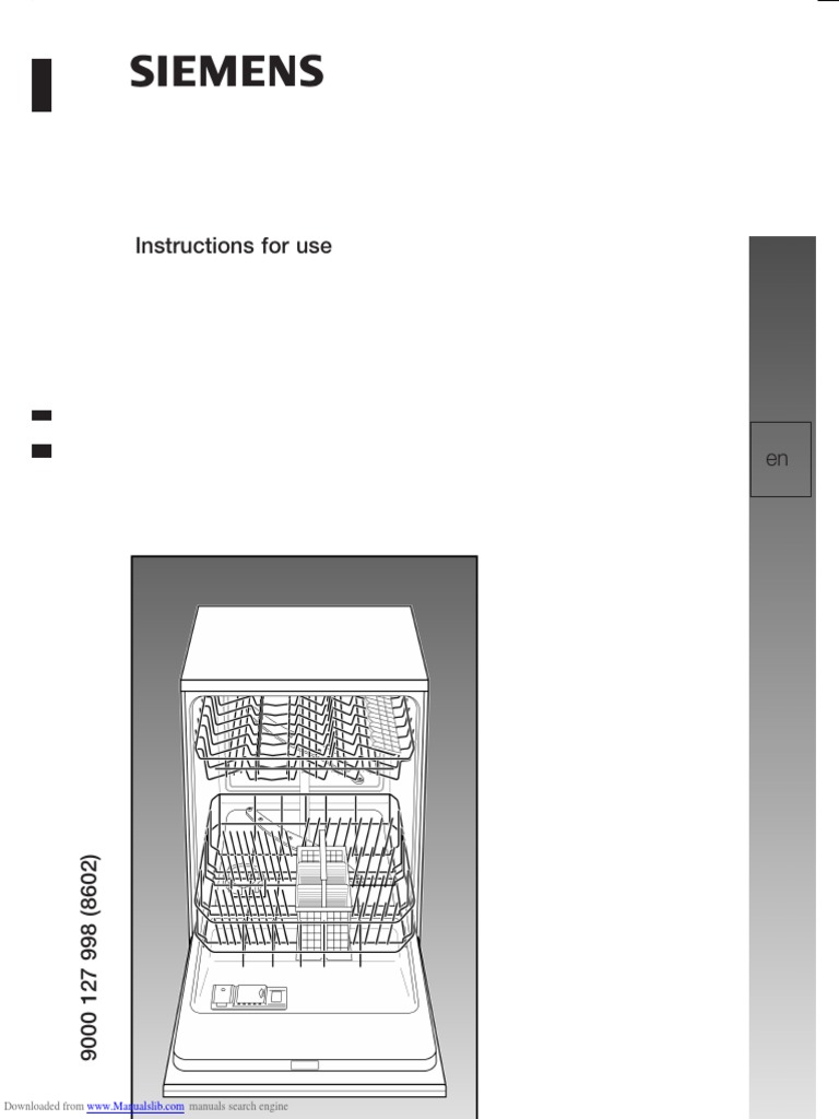 Guide to Operating a Household Dishwasher An Overview of Safety, Features, and Instructions