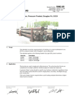 Material Standard: Wood Poles, Pressure-Treated, Douglas Fir, DCOI