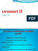 Drumuri II- Curs 10 Terasamente Speciale