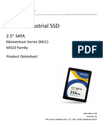 Cervoz Industrial SSD 2.5inch SATA M310 Datasheet Rev2.0
