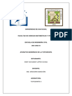 Aparatos Modernos de La Topografia