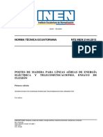 Norma Técnica Ecuatoriana Nte Inen 2144:2013: Primera Revisión