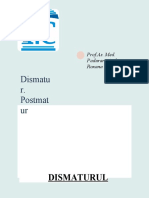Dismatur Postmatur