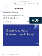 Group 1 - Ramesh and Gargi - PDF - Business