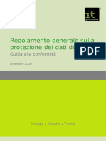 Green Paper - EU GDPR Compliance Guide (EU) - Italian