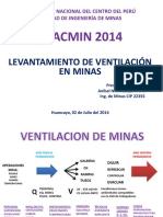 Levantamiento Ventilación Minas