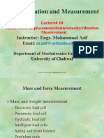 Mass, Force, Displacement/strain/velocity/vibration Measurement