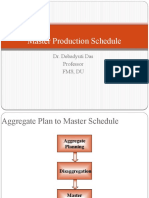 Master Production Schedule