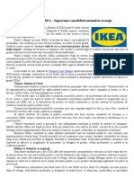 2. Ikea – importanța consolidării misiunii în strategie