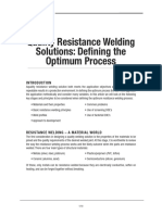 Quality Resistance Welding Solutions: Defining The Optimum Process