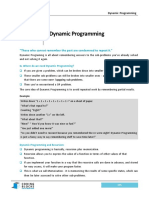 Dynamic Programming Solutions