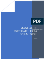 Psicopatología Manual 