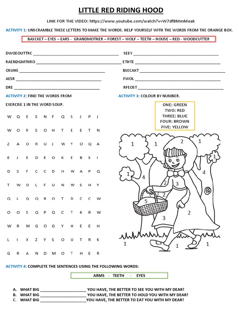 Little Red Riding Hood | PDF | Social Science
