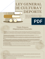 Ley General de Cultura y Deporte, Artículo 3° y Carta Dde La Unesco