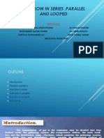 Gas flow through pipeline