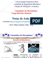 Notas de Aula 7-Cinematica - Mecanismos