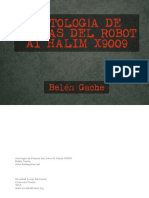 Gache, Belén. Antología de Poemas Del Robot AI Halim X9009