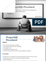 T@RgetTrust - Administrador e Desenvolvedor PostgreSQL - PostgreSQL Procedural