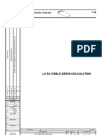 AC Cable Sizing