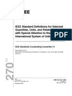 Ieee STD 270