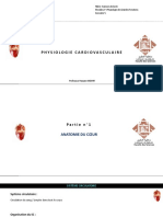 Physiologie Cardiovasculaire: Filière: Sciences de La Vie Module 27: Physiologie Des Grandes Fonctions Semestre 5