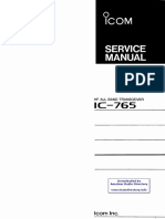 Icom IC-765 Service Manual